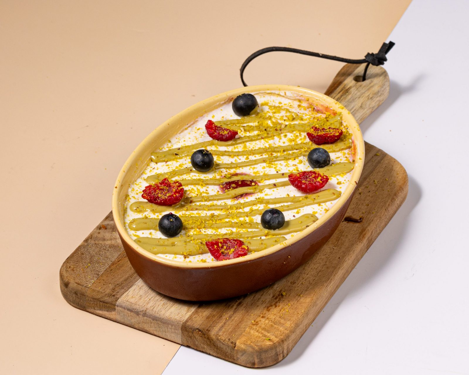 Tiramisu Pistaches et Fruits Rouges